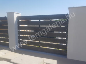 Kerítés betét elölről