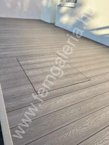 Terasz vizóra ajtóval